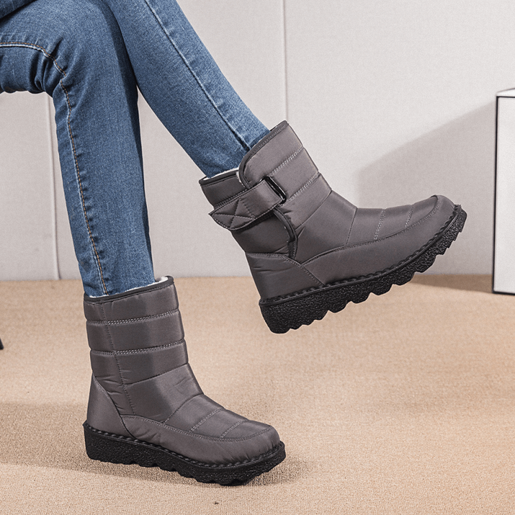 Prague Winter lined Boot + Free Shipping