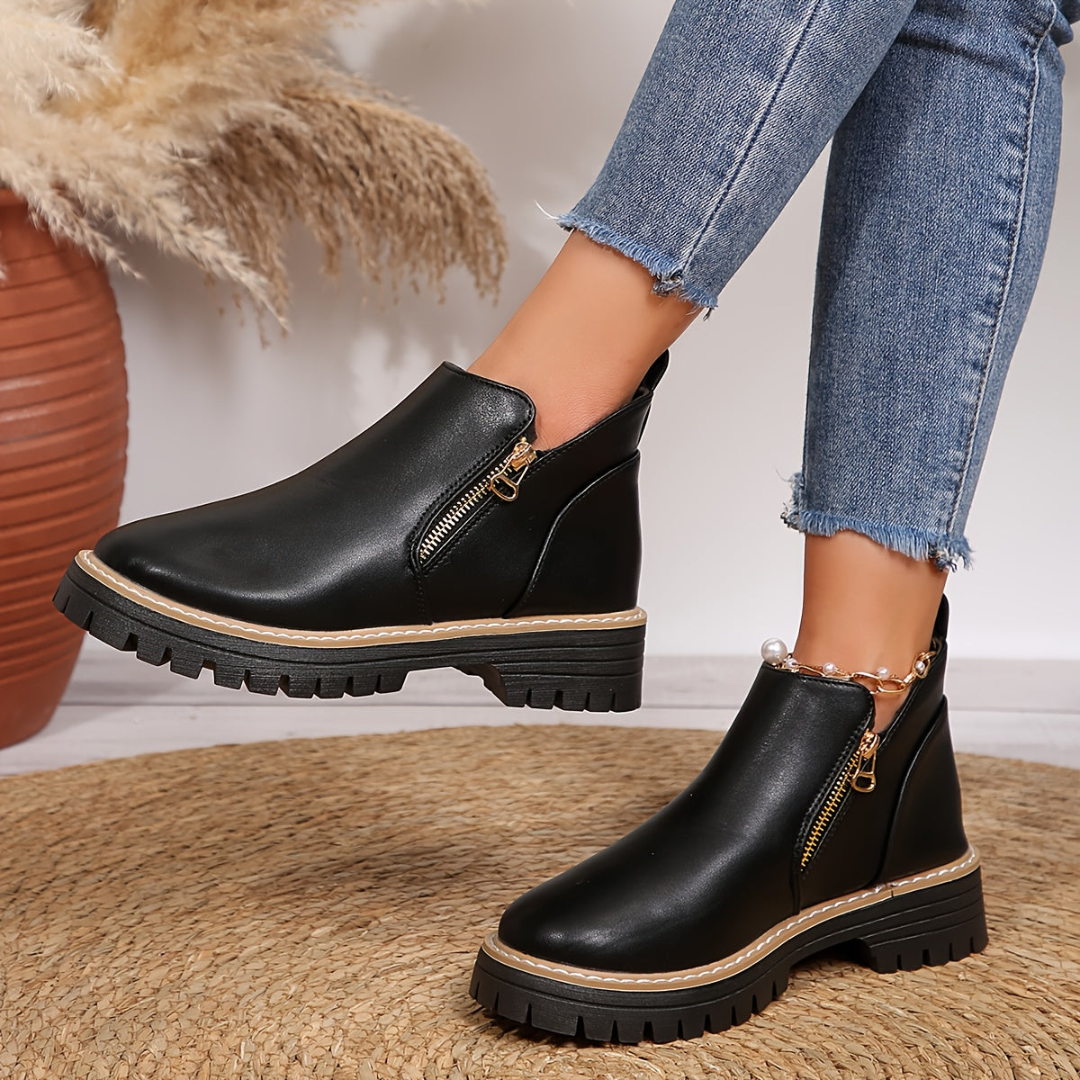 Copenhagen Winter lined Boot + Free Shipping