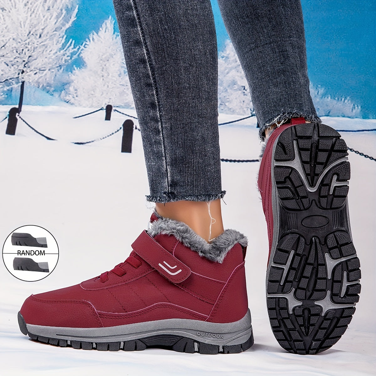 Geneva Winter lined Boot + Free Shipping