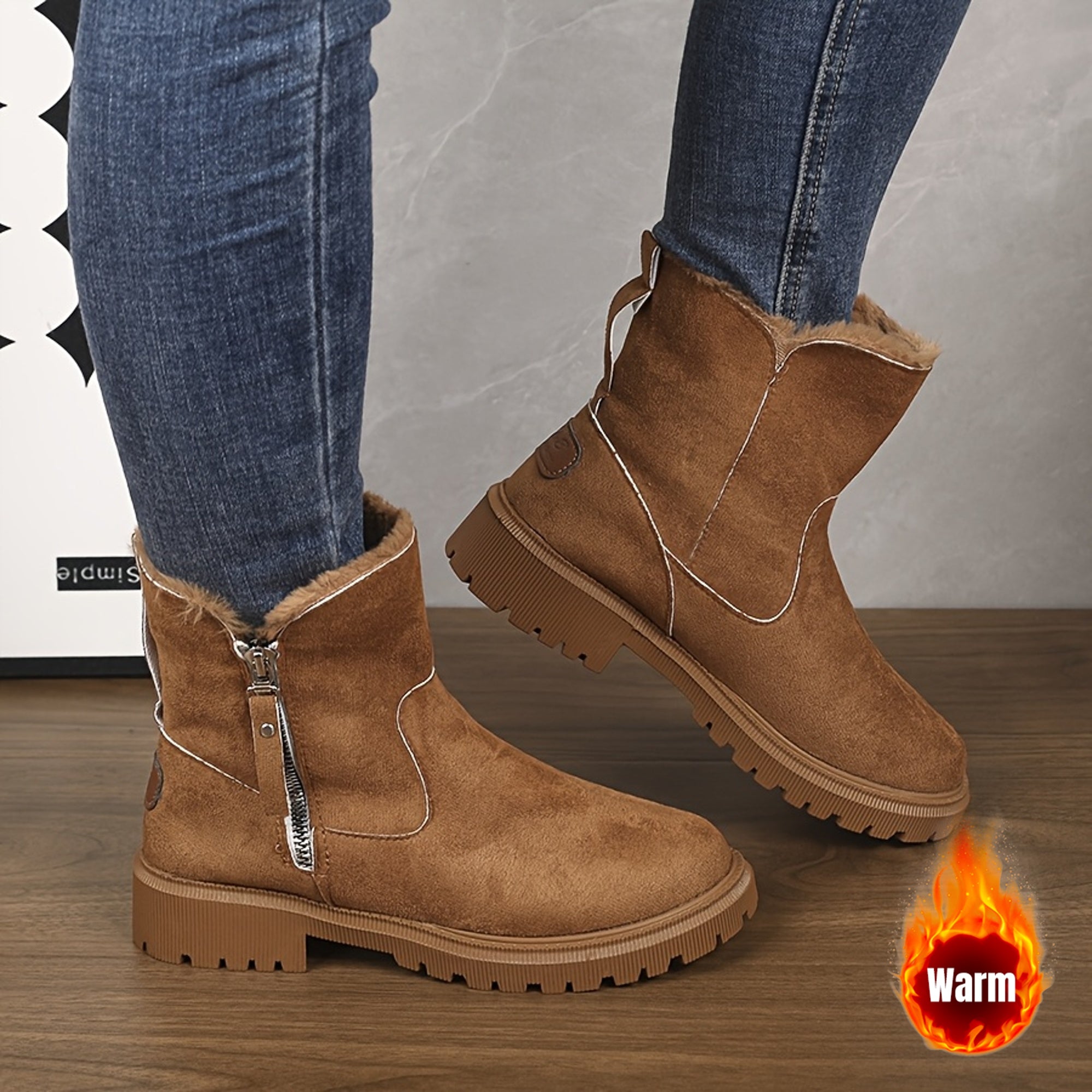 Oslo Winter lined Boot + Free Shipping