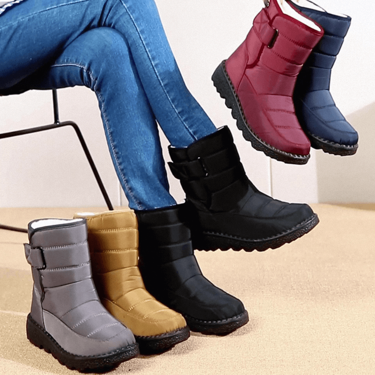 Prague Winter lined Boot + Free Shipping