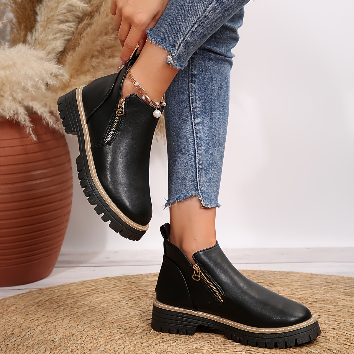 Copenhagen Winter lined Boot + Free Shipping