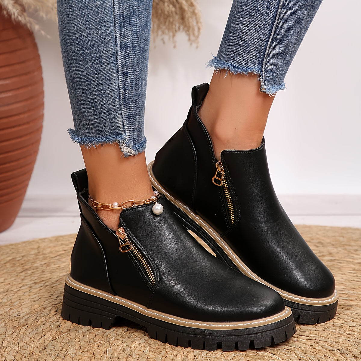 Copenhagen Winter lined Boot + Free Shipping