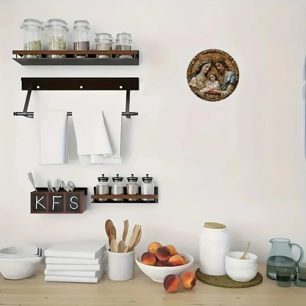 Catholic Home Decor – Holy Family Protection Wall Art.