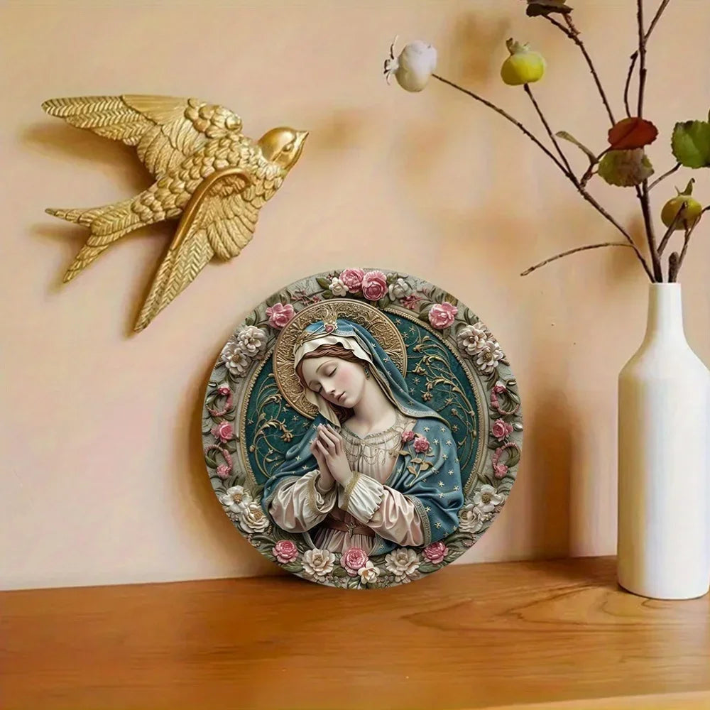Catholic Home Decor – Virgin Mary Protection Wall Art