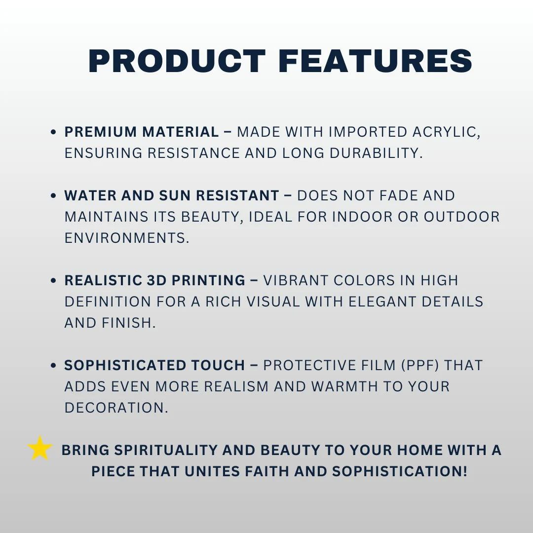 Catholic Home Decor – Holy Family Protection Wall Art